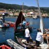 Concentración de embarcacións tradicionais na Festa do Mar