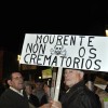 Concentración vecinal contra los crematorios urbanos en la Plaza de España