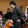 Ensaio xeral para o concerto de Aninovo da Filharmónica Cidade de Pontevedra