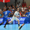 Cuartos de final do Mundial Júnior de Balonmán entre Francia e Dinamarca