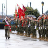 Parada militar na Alameda polo 150 aniversario do Rexemento Isabel a Católica