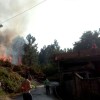 Terceiro día de incendios en Vilar e O Rañadoiro, en Ponte Sampaio, en 2016