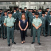 La subdelegada del Gobierno recibe a los efectivos de la Guardia Civil que se incorporan a la Comandancia 