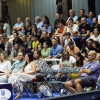 Partido entre Valencia Basket y As Mónaco del IX Torneo EncestaRías en el Pabellón Municipal 