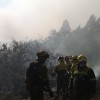 Incendio forestal originado en el lugar de Ferreiros