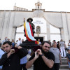 Procesión de Santiaguiño de O Burgo para recoger uvas y maíz