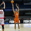 Partido entre Valencia Basket ey As Mónaco do IX Torneo EncestaRías no Pavillón Municipal 