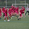 Primer entrenamiento del Pontevedra CF después de las vacaciones de Navidad del 2021