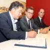 Firma do convenio entre o Sergas e o Concello para a construción do Gran Montecelo