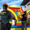 Actividades infantiles en la Guardia Civil con motivo del Día del Pilar