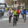 Participantes na quinta edición da ruta BTT Cidade de Pontevedra