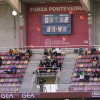 Partido de liga en Pasarón entre el Pontevedra y el Arenteiro