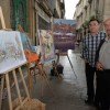 Artistas y obras del II Certamen de Pintura Rápida Cidade de Pontevedra