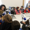 El alumnado de infantil del colegio de Ponte Sampaio visita PontevedraViva