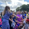 Homenaje a Tere Abelleira en la Ciudad Infantil de Príncipe Felipe