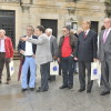 A entrada ao Centro Histórico por Charino chamou a atención da delegación portuguesa