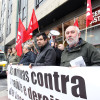 Protesta de la CIG contra la presión por parte de las mutuas a los trabajadores