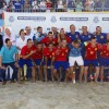 Tercera jornada de la Liga Europea de fútbol playa en Sanxenxo