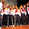 Acto da Selección Española de Waterpolo con escolares de Pontevedra