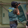 Operación de la Guardia Civil y las policías Nacional y Local en Joaquín Costa