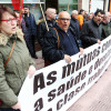 Protesta de la CIG contra la presión por parte de las mutuas a los trabajadores