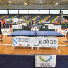 Participantes no Torneo Internacional organizado polo Tenis de Mesa Monte Porreiro