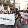 Manifestación antitaurina 2016 por las calles de Pontevedra