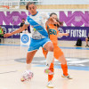 Partido de liga en A Raña entre Marín Futsal y Roldán