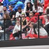 Ambiente en A Raña por la celebración de la Copa de España de Gimnasia Acrobática