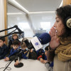 El alumnado de infantil del colegio de Ponte Sampaio visita PontevedraViva