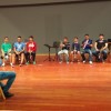 El trompetista Rubén Simeó ofrece una masterclass a los jóvenes de la Banda de Música de Salcedo