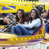 Día del niño en las atracciones de la Fiesta de la Peregrina