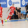 Partido entre Marín Futsal y Poio Pescamar en A Raña