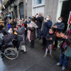 Mostra de Xesús Nazareno en San Bartolomeu ao suspenderse a procesión