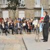 Miguel Fernández Lores durante a súa intervención no mitin do BNG