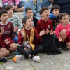 Seguidores del Pontevedra Club de Fútbo siguieron el partido contra el Betis Deportivo en Montero Ríos