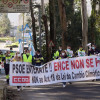 Manifestación de traballadores de Ence contra a nova Lei do Cambio Climático