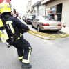 Incendio con tres persoas evacuadas nun piso da rúa Juan Bautista Andrade