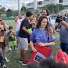 Homenaxe a Tere Abelleira na Cidade Infantil de Príncipe Felipe