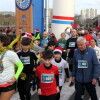 Participantes na saída e percorrido da San Silvestre 2023