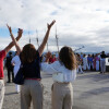 Acto de recibimiento del Buque- Escuela Juan Sebastián de Elcano en Marín