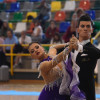 Participantes no XV Torneo Cidade de Pontevedra de baile deportivo