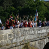 Recreación da batalla de Ponte Sampaio 2015