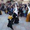 Procesión del Santo Entierro 2022 desde la basílica de Santa María