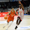 Partido entre Valencia Basket y As Mónaco del IX Torneo EncestaRías en el Pabellón Municipal 