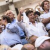 Aficionados y ambiente en la Feria de la Peregrina