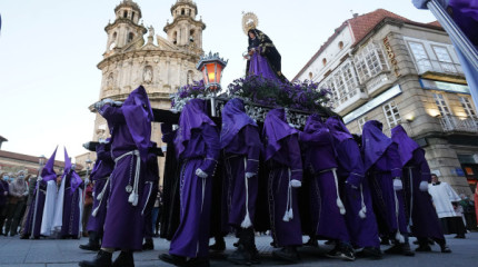 Procesión do Santo Enterro  da Semana Santa 2022