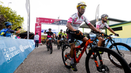 Galería de imaxes da sétima edición da Pontevedra 4 Picos de ciclismo BTT