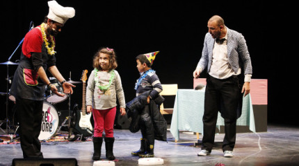 "O cocido sinfónico", teatro musical para escolares en el centro social de Afundación en Pontevedra