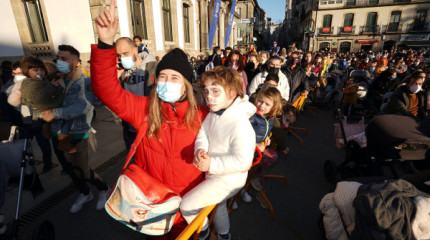 Uxía Lambona e a Banda Molona anima la fiesta infantil del Entroido 2022